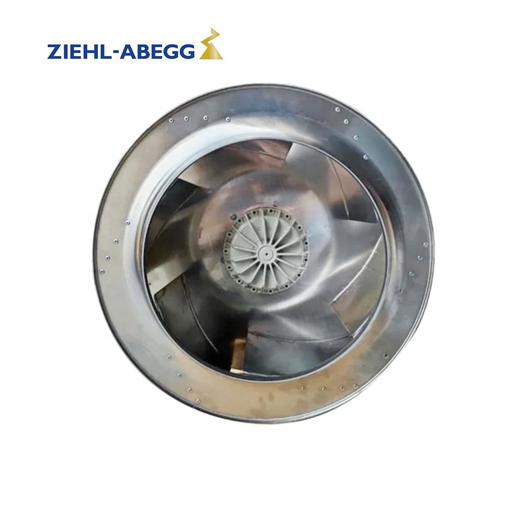 Ziehl-Abegg LDZ10501601 400V AC 1050W 2.0A 630mm High Pressure Robin Kang Cabinet Top Fan Inverter Centrifugal Cooling Fan